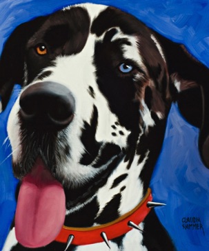 Great dane
14" x 14"
Prints and note cards available